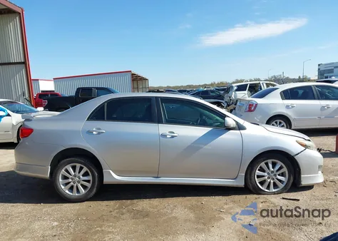 2010 Toyota Corolla S from USA, damaged, VIN 2T1BU4EE4AC432736
